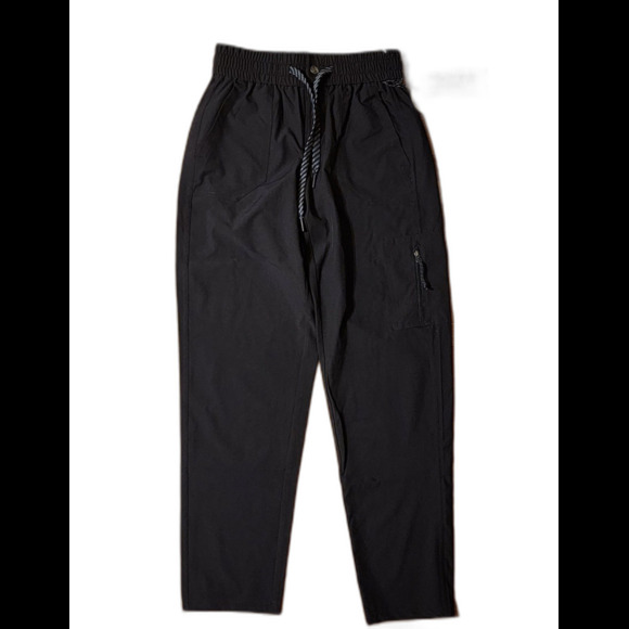 New Avalanche Supply Pants Women's XS Black Woven Straight Mid Rise Pocket - Picture 1 of 8